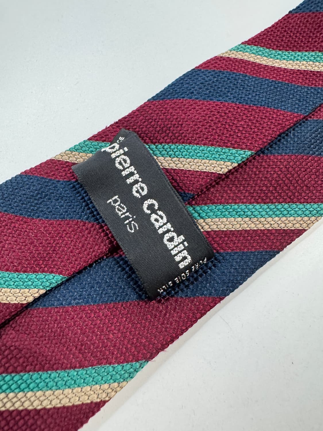 피에르가르뎅(Pierre cardin) 실크 넥타이 8cm 상품이미지6