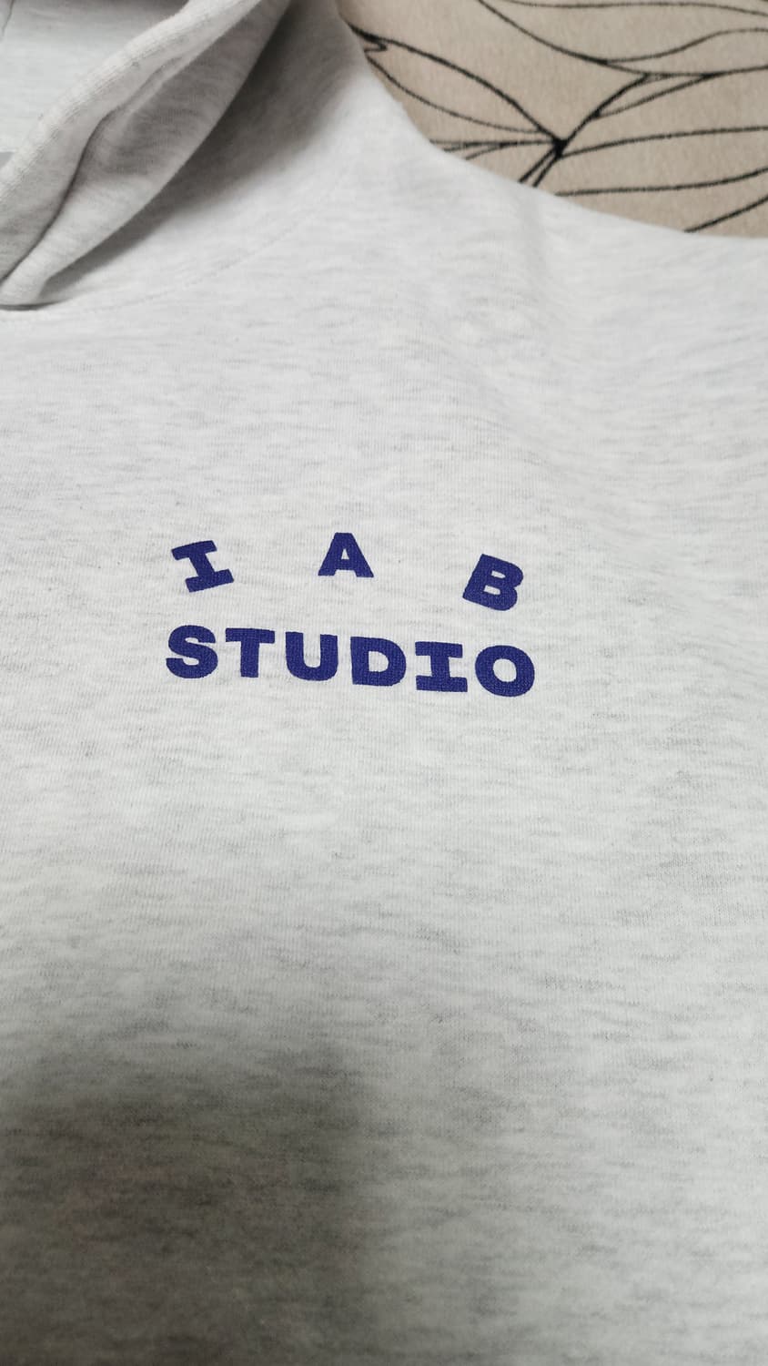 아이앱스튜디오 후드티 L 라이트 그레이 상품이미지3