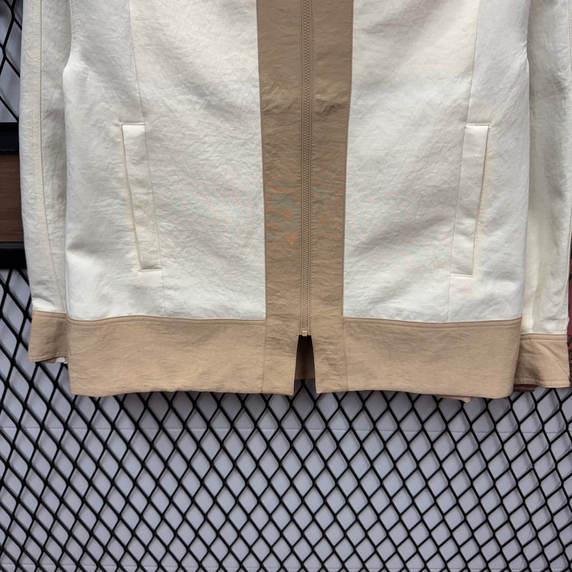 나이키 조던 엔지니어드 우븐 배색 자켓 베이지 아이보리 상품이미지4