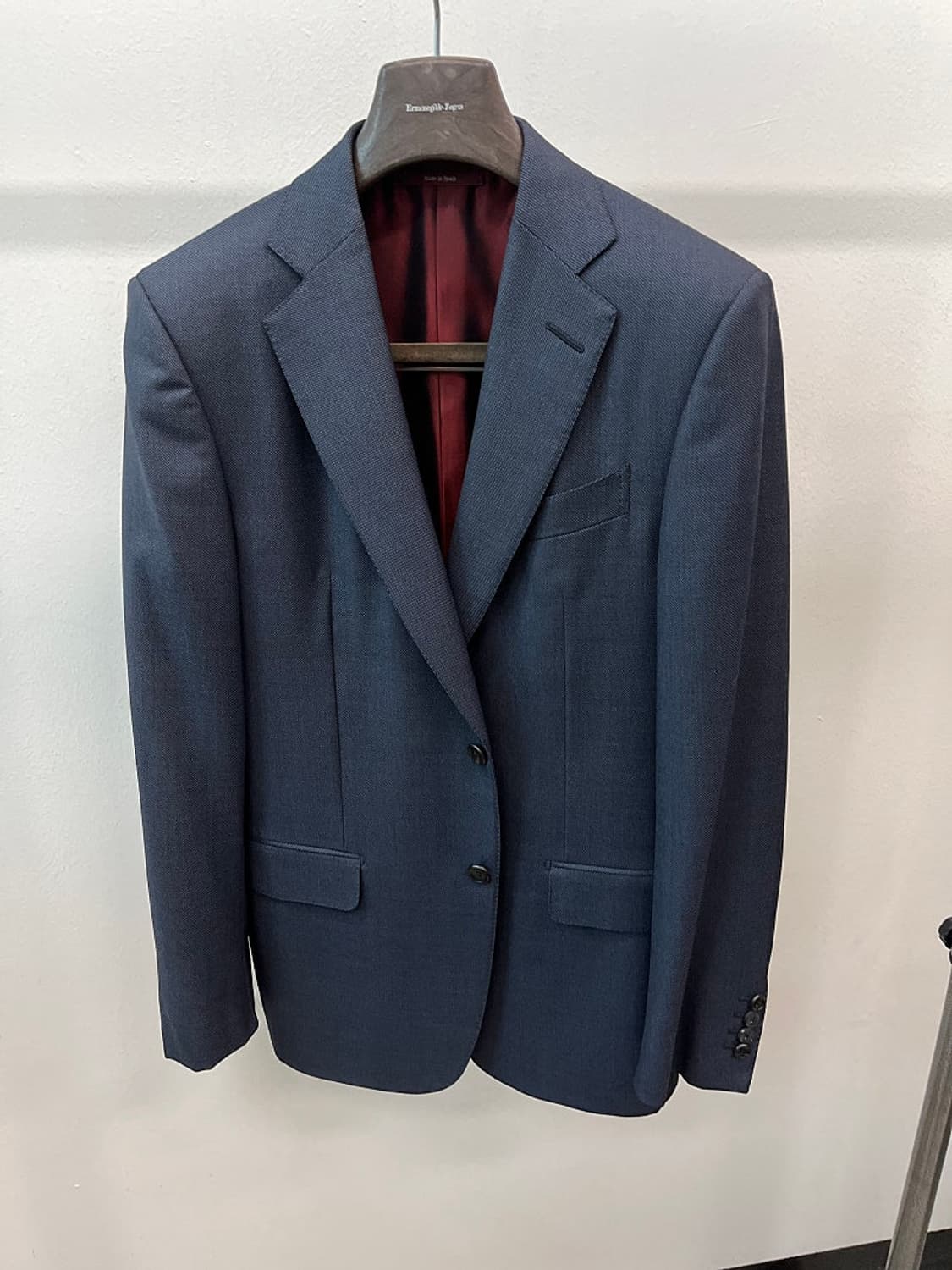 100-105) 던힐 네이비 콤비자켓  상품이미지3