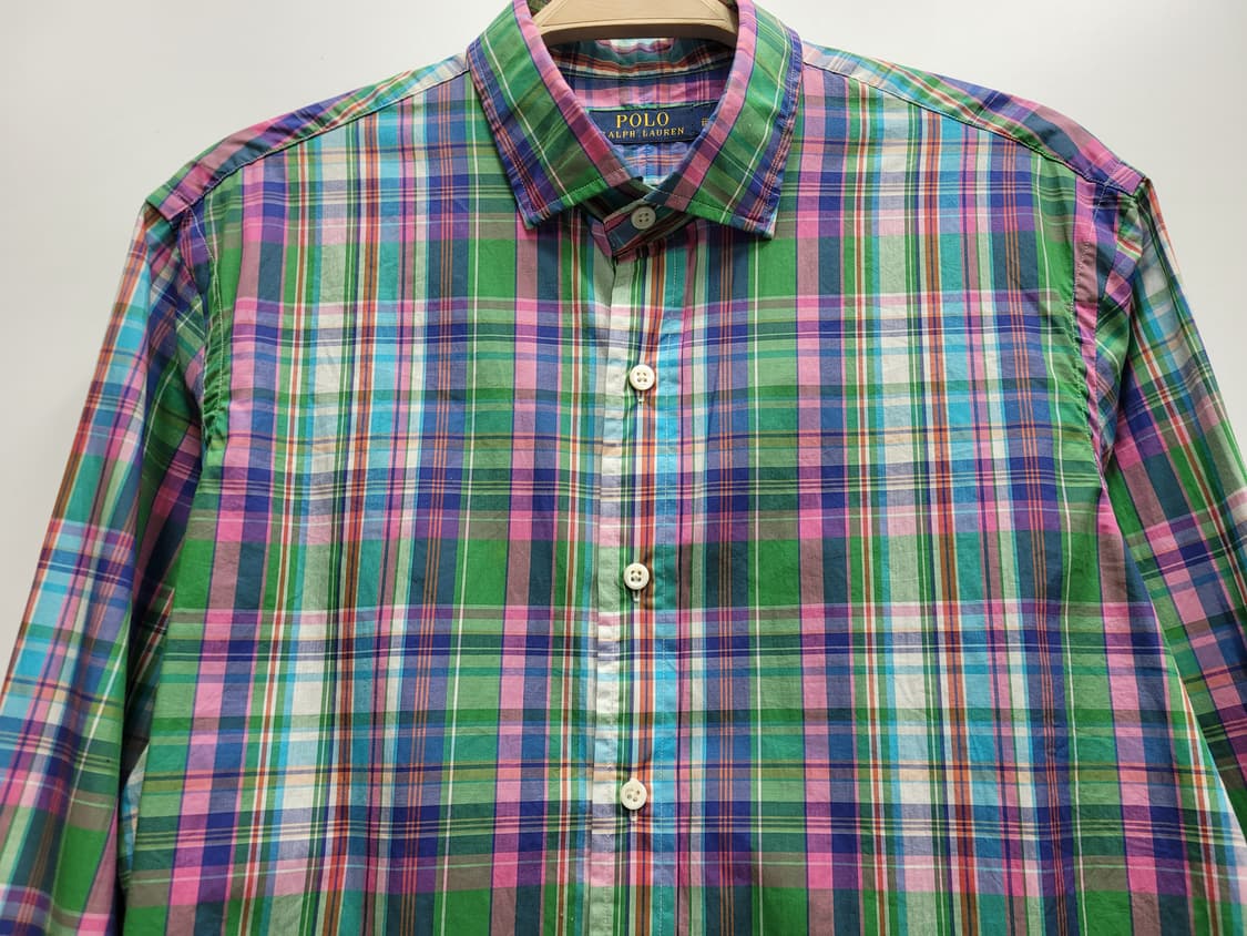 POLO 폴로 랄프로렌 체크 셔츠 / 남 L 멀티 컬러 상품이미지3