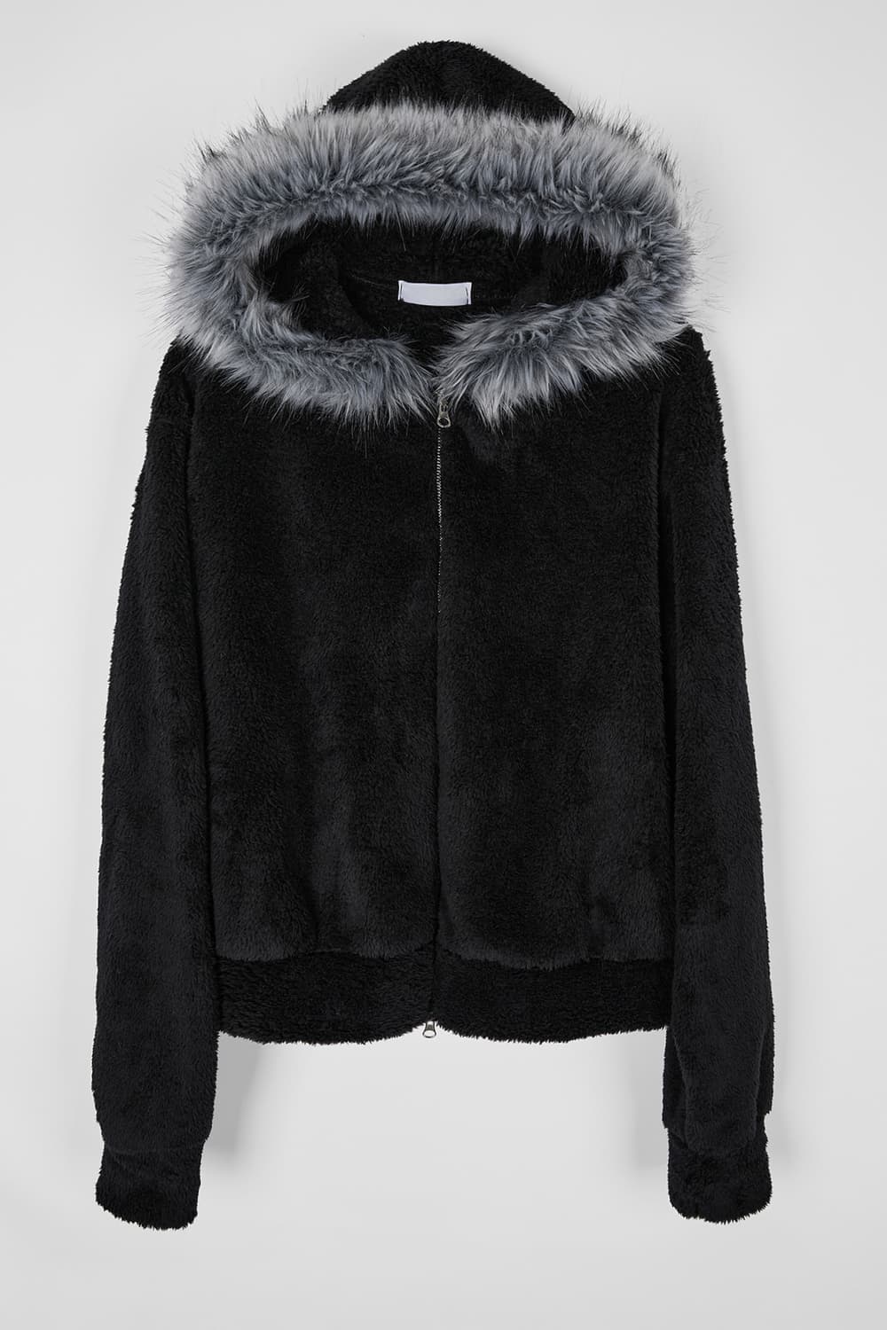 베르크서울 퍼 후드 플리스 집업 상품이미지2