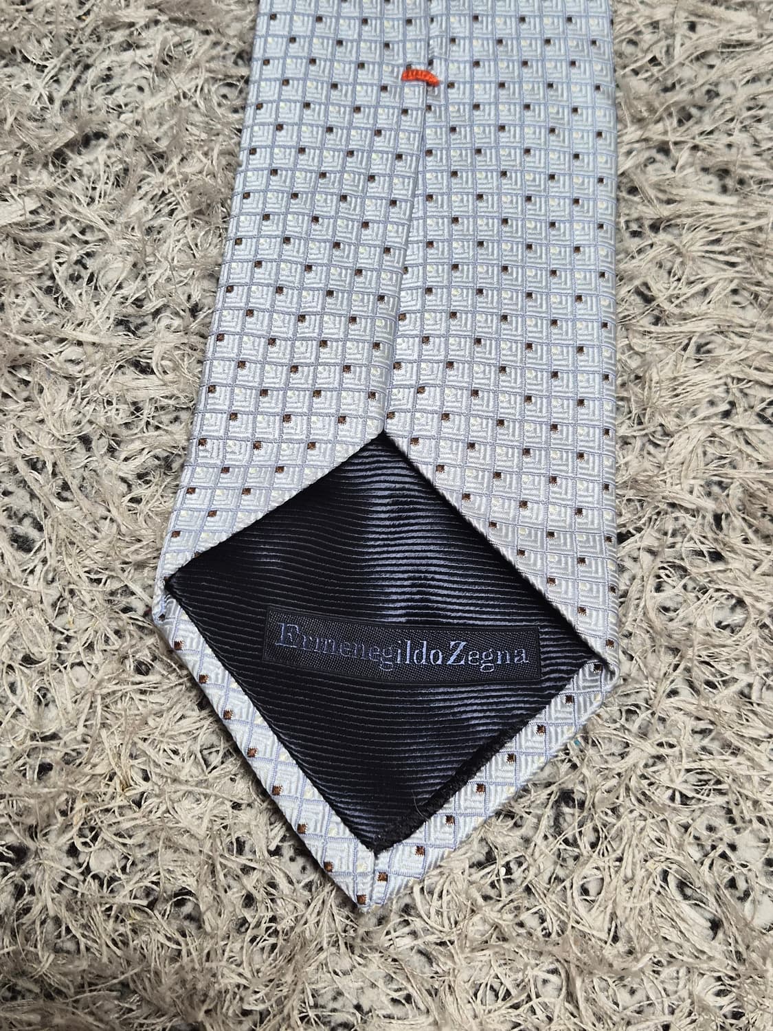 에르메네질도제냐Zegna 패턴 넥타이 Free - N33 상품이미지3