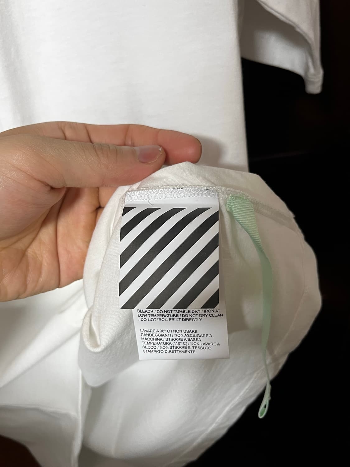 Off white white oversized T-shirt    상품이미지7