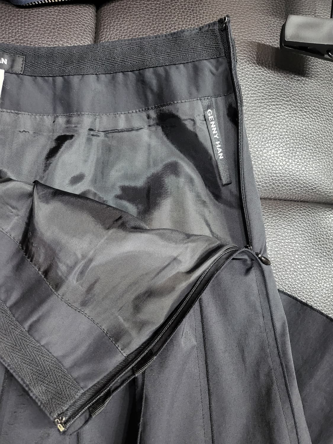 제니한 플레어 라인 스커트 상품이미지6