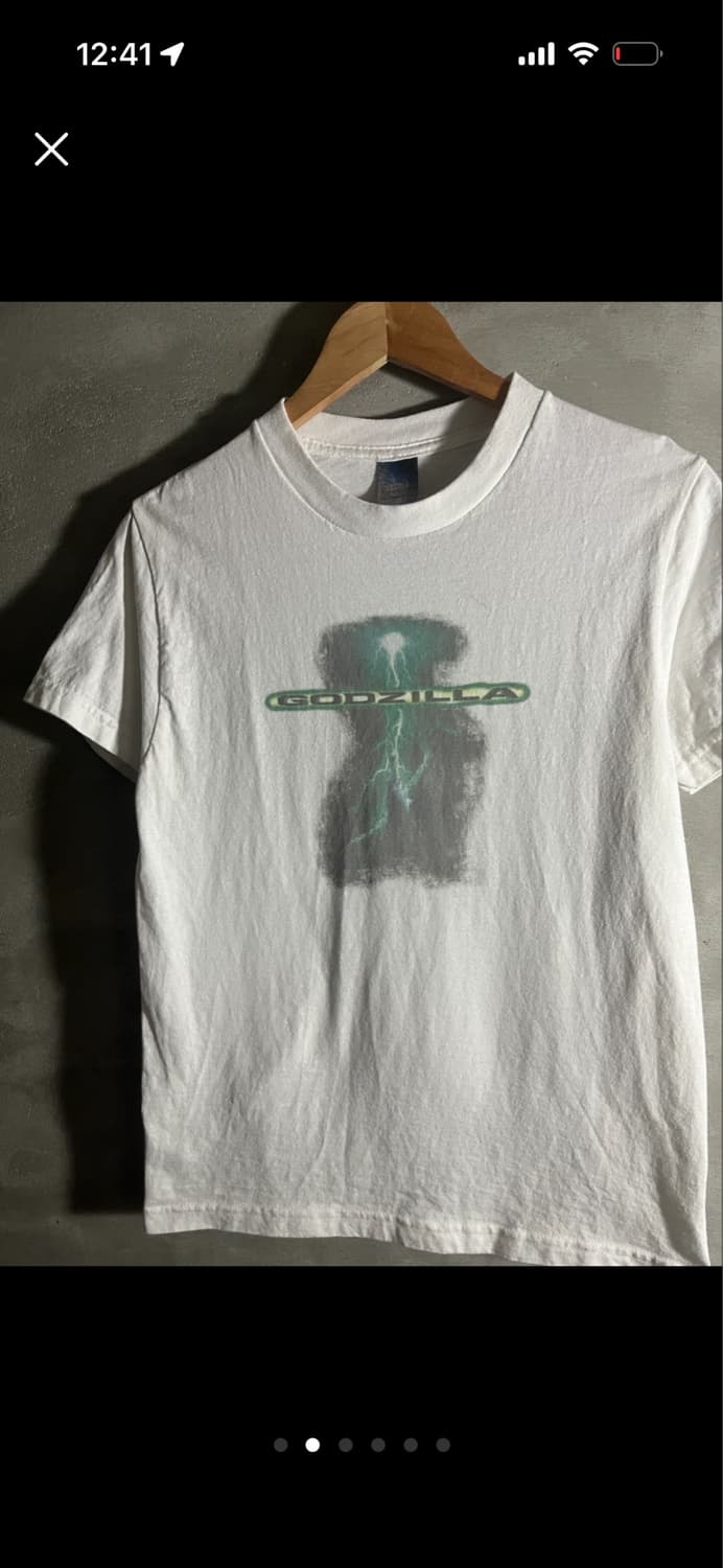 00’s 빈티지 고질라 티셔츠 상품이미지2