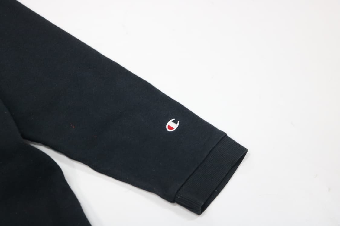 Champion 챔피온 빈티지 빅로고 블랙 롱슬리브 맨투맨 L 상품이미지4