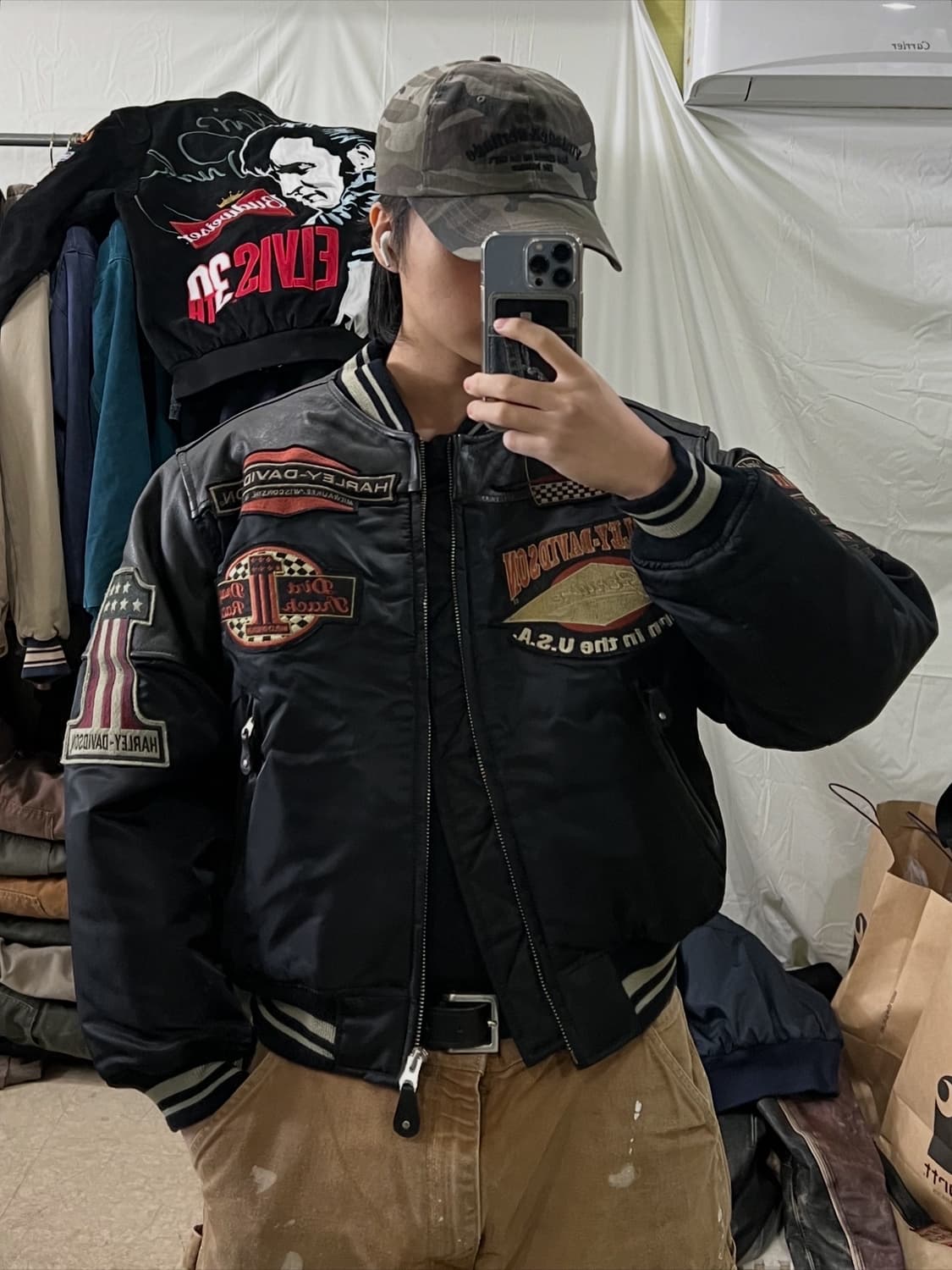 할리데이비슨 패치워크 라이더자켓 상품이미지3