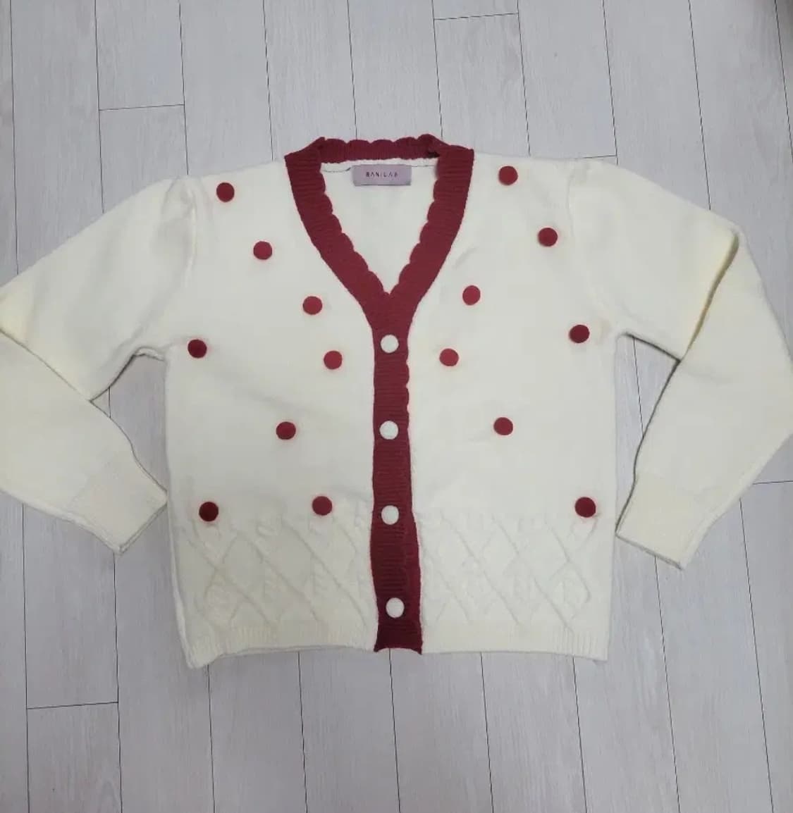 급처새상품!바닐라비 공주 니트가디건 레니본st리즈리사st오즈세컨st 상품이미지3