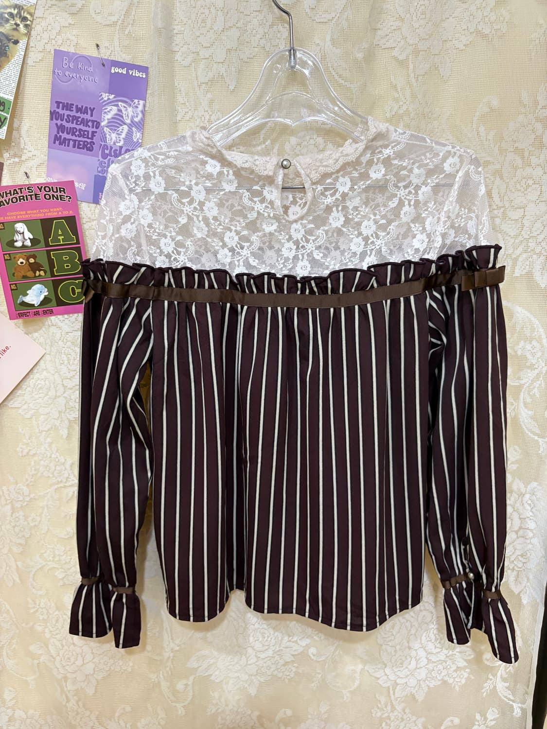 엑스즈팜 레이스 탑 상품이미지2