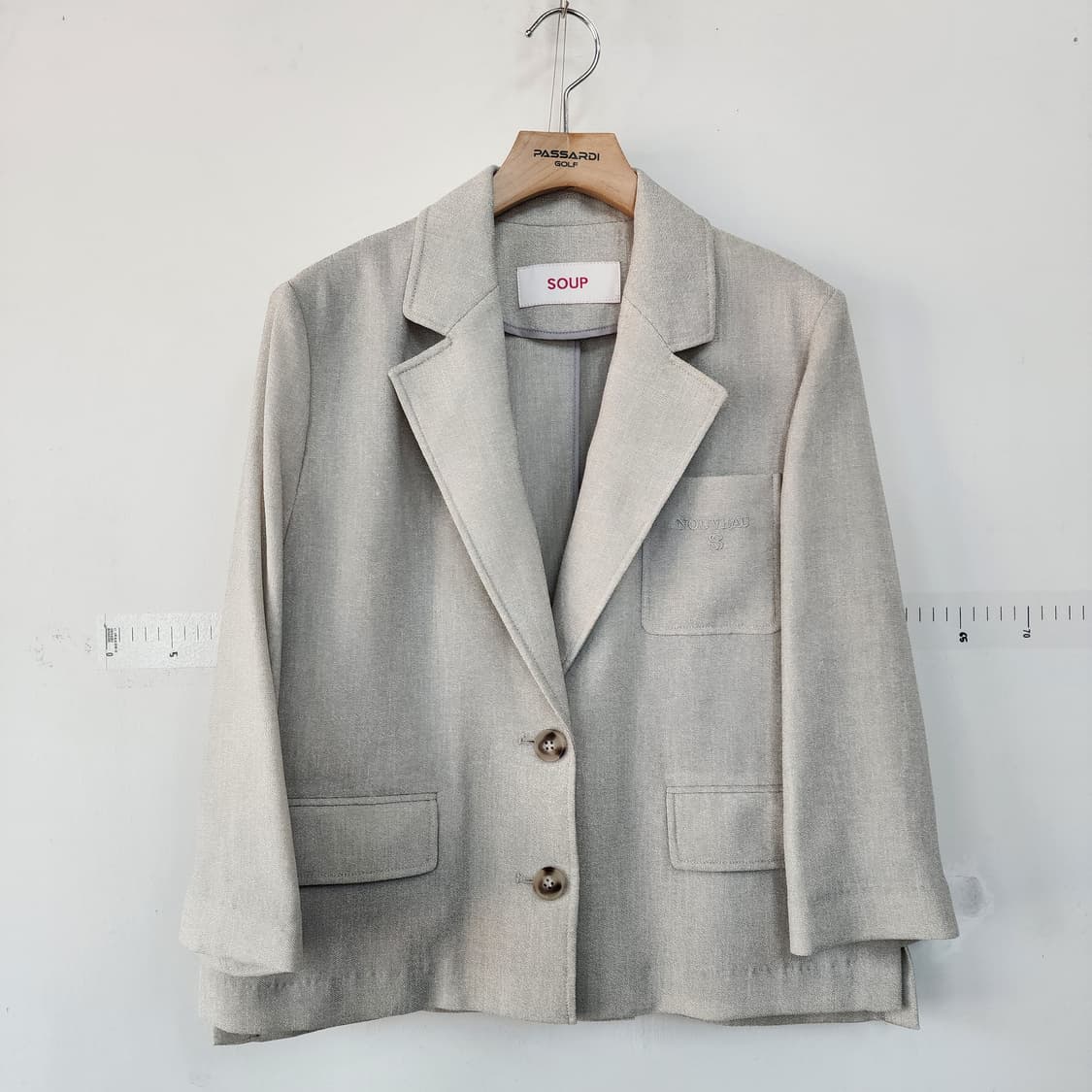 Soup 린넨 블레이저 자켓 상품이미지1