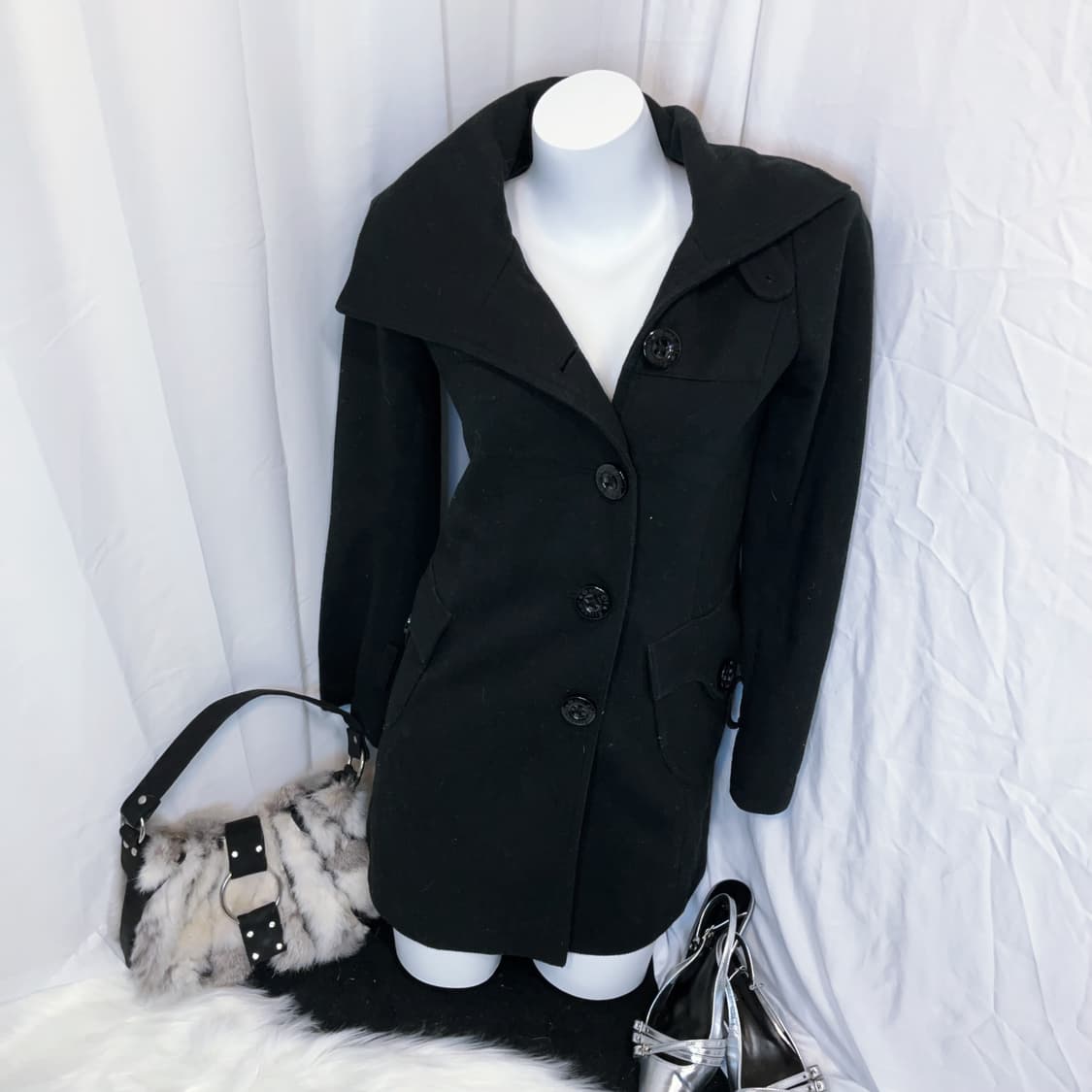 High-neck coat 상품이미지2