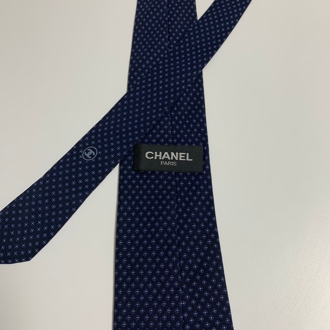 샤넬(CHANEL) 명품 100실크 빈티지넥타이 A등급 상품이미지5