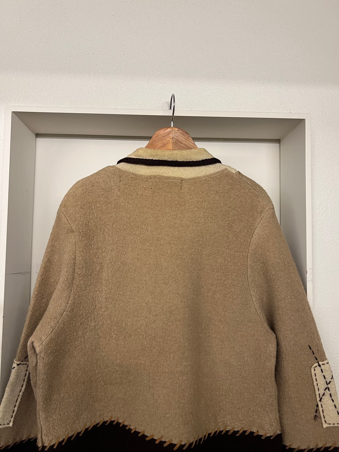 VINTAGE CARLA BOILED WOOL JACKET 보일드울자켓 상품이미지8