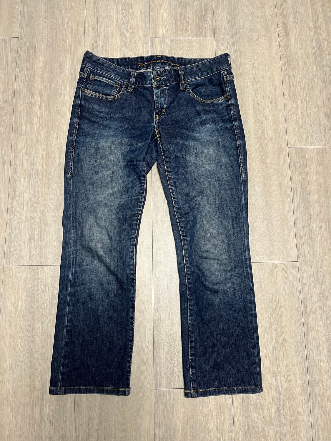 리바이스 여자 청바지 로우라이즈 슬림한 일자핏 상품이미지1