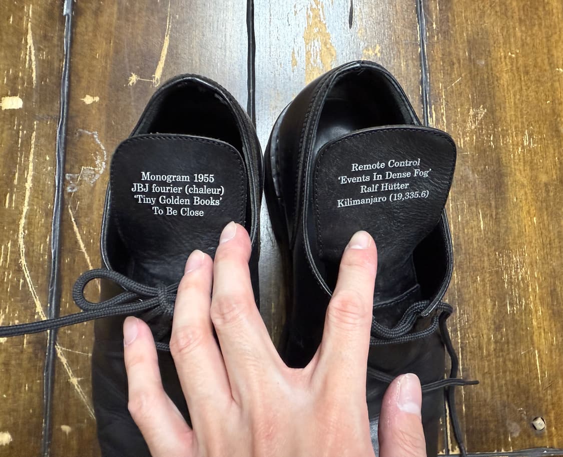 라프시몬스 20ss 더비 블랙 43사이즈 상품이미지3