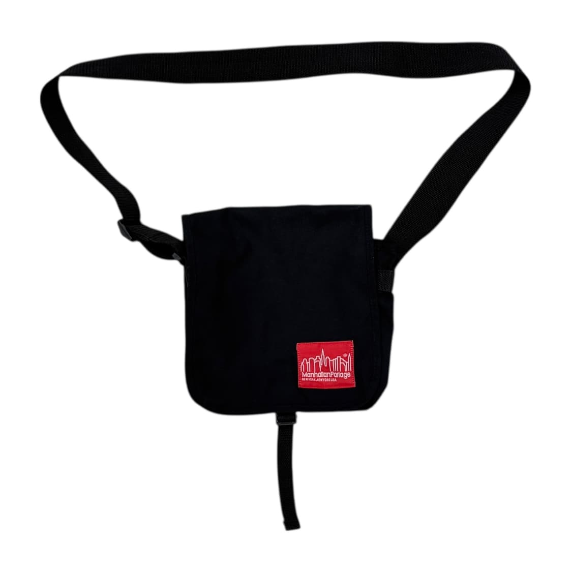 맨하탄포티지 코듀라 포켓 크로스백 가방 블랙 상품이미지1