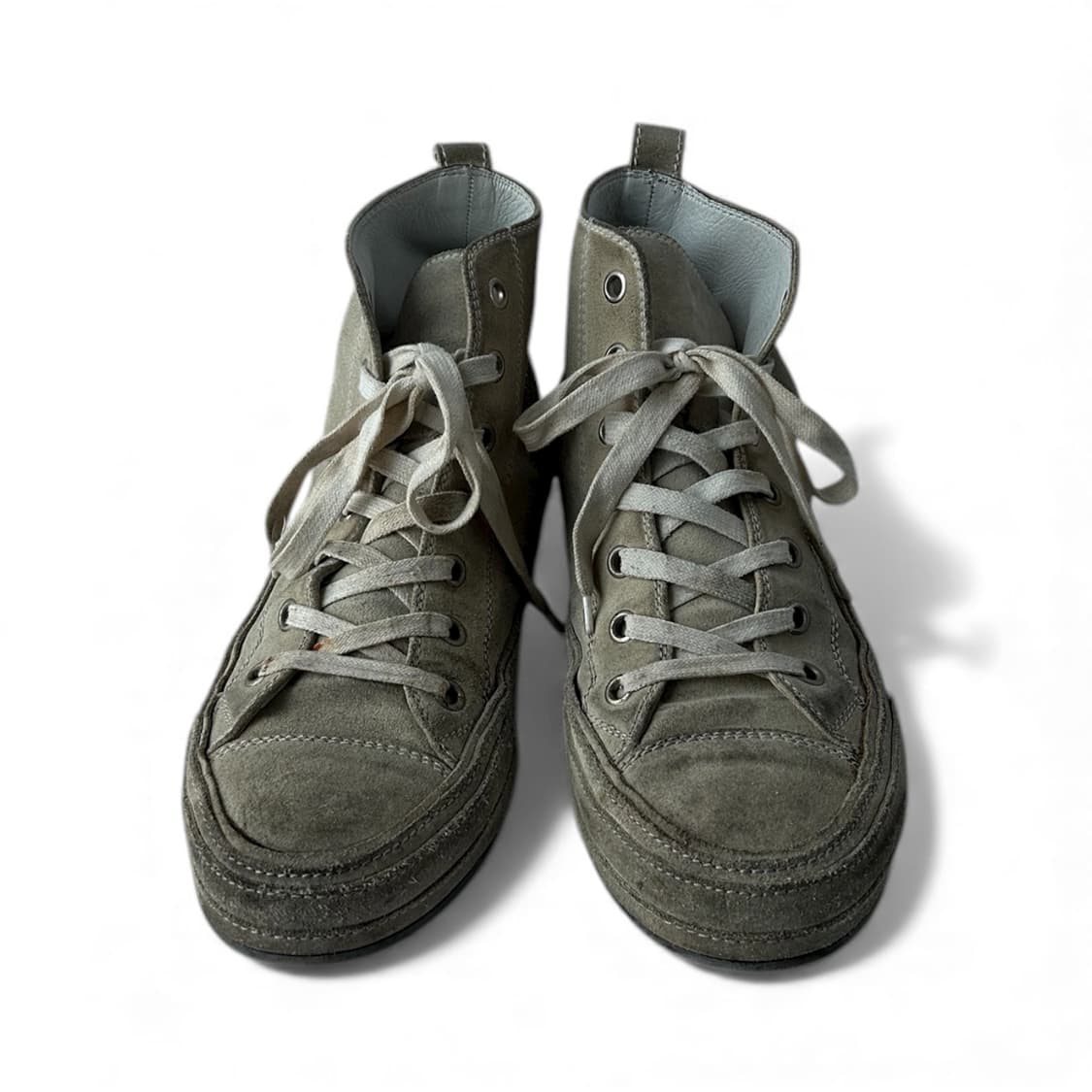 Ann Demeulemeester Suede High Sneakers 상품이미지1