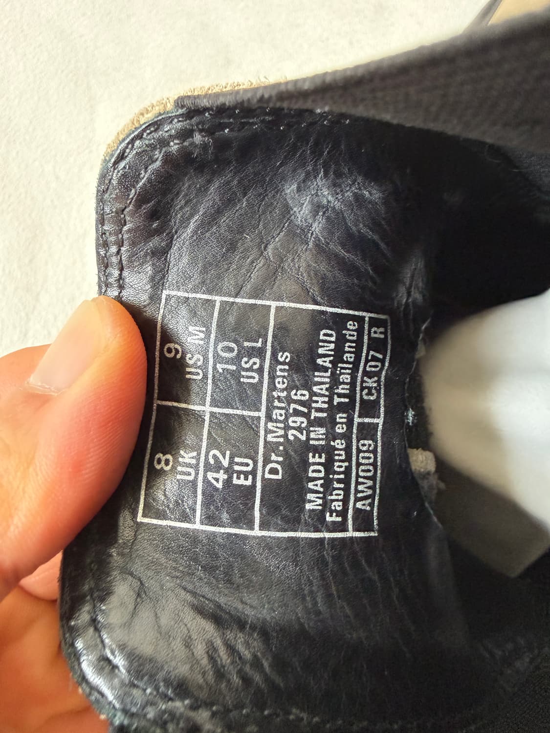 [UK8]닥터마틴(Dr.Marten) 스웨이드 첼시 부츠 상품이미지10