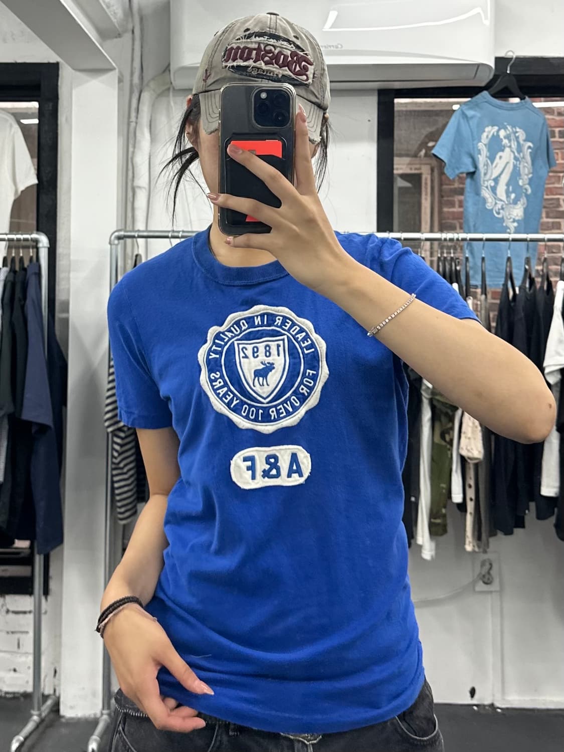 아베크롬비 빅로고 티셔츠 상품이미지1