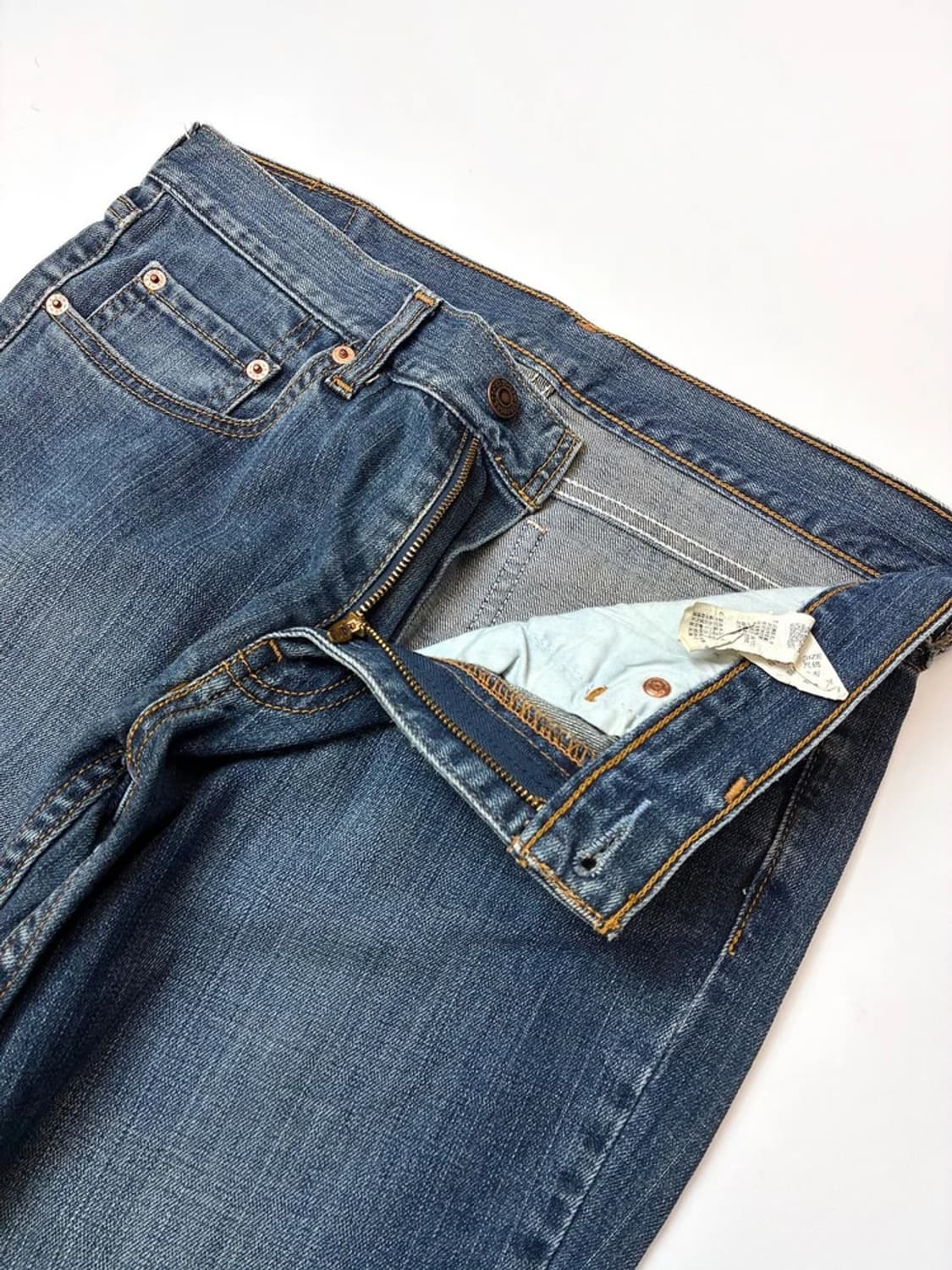 리바이스 오렌지탭 세미 부츠컷 데님 팬츠 PN5682    상품이미지7