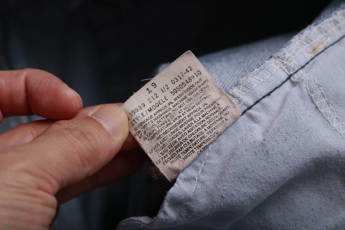 [36인치] 90's 리바이스 505 데님팬츠 상품이미지7