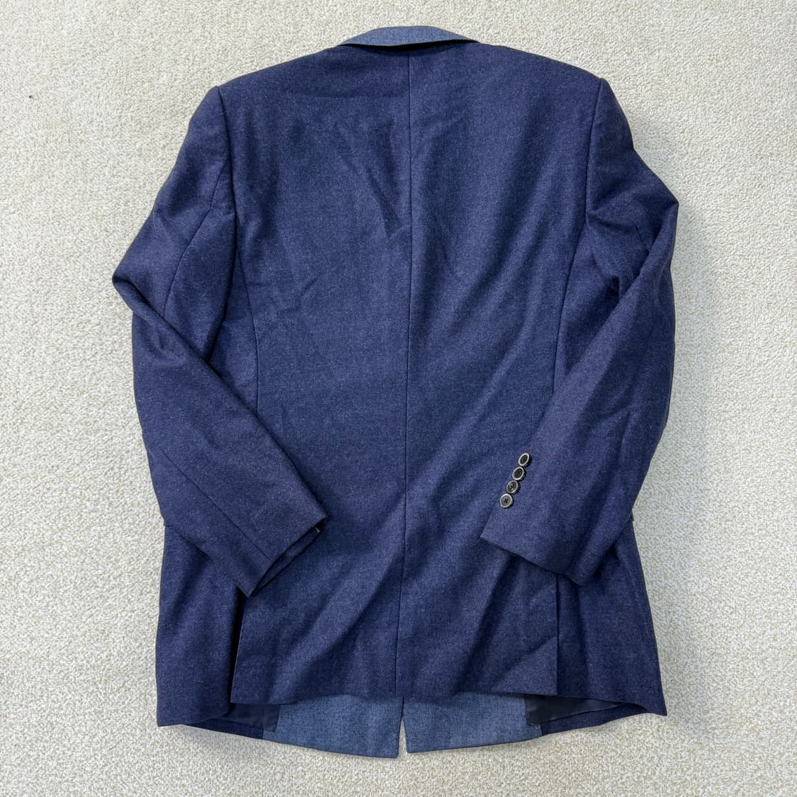 [95] 반하트 디 알바자 네이비 모직코트 자켓 0105T1 상품이미지2