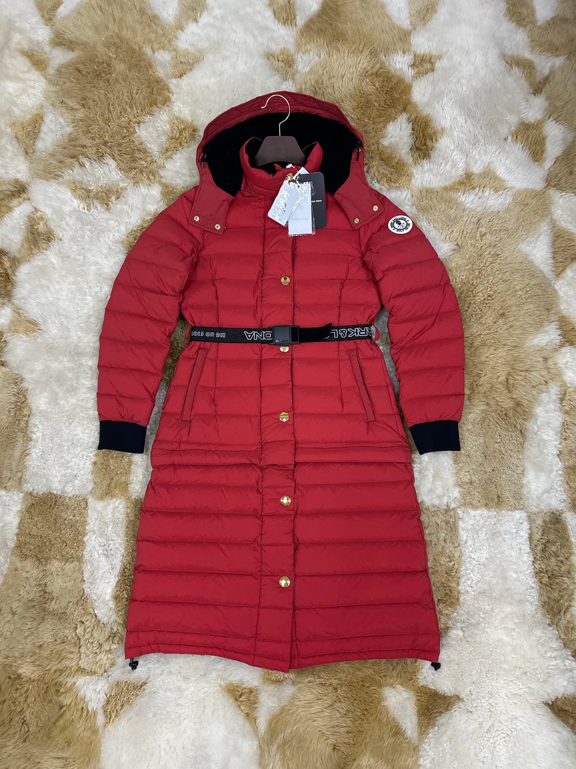 (L)마크앤로나 21FW 구스다운 2way 롱패딩 새상품 상품이미지3