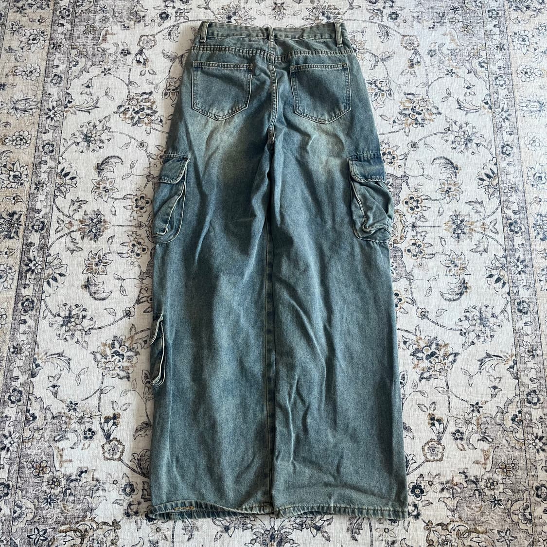 빈티지 데님 카고팬츠 상품이미지2