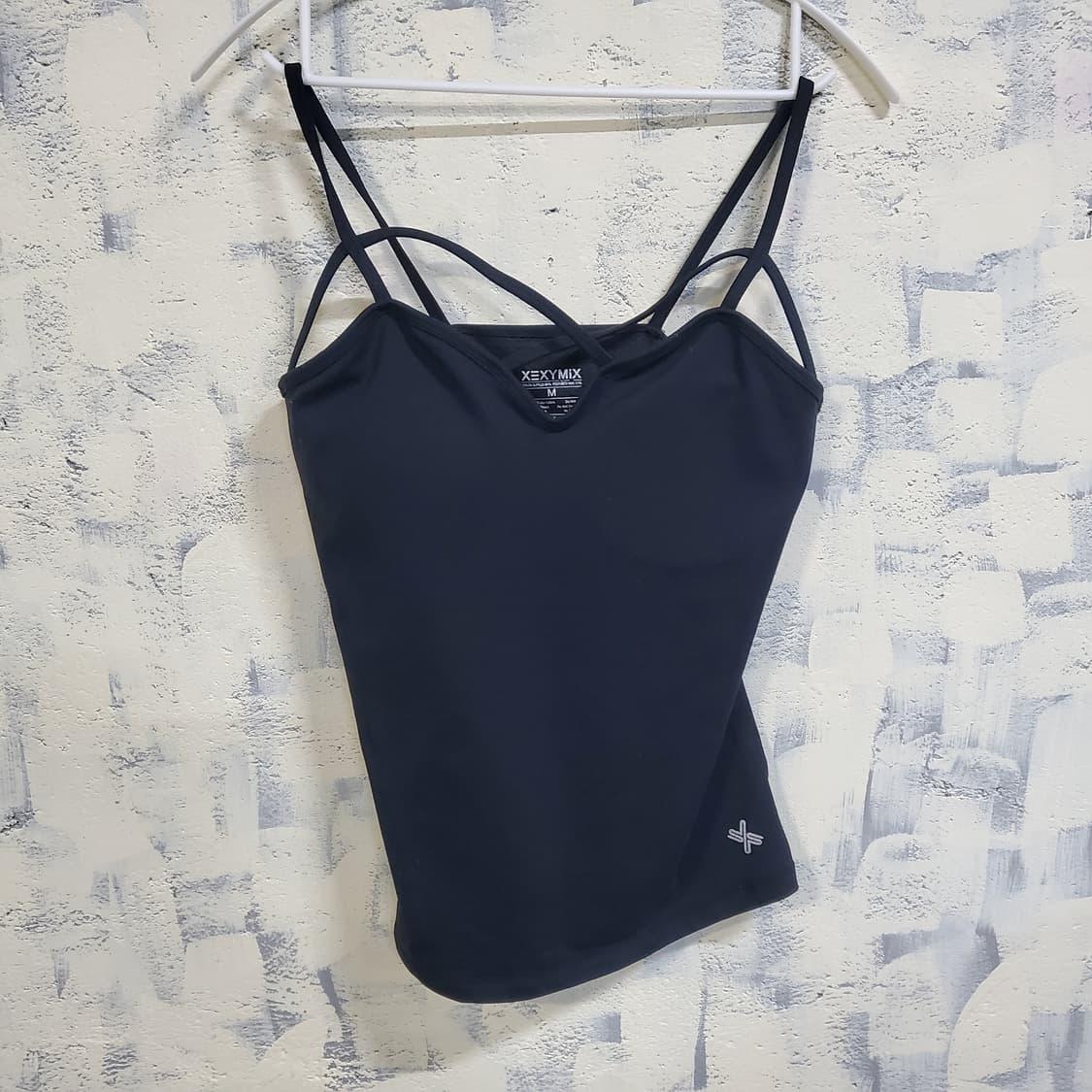 젝시믹스 블랙 기능성 나시 브라탑  상품이미지1