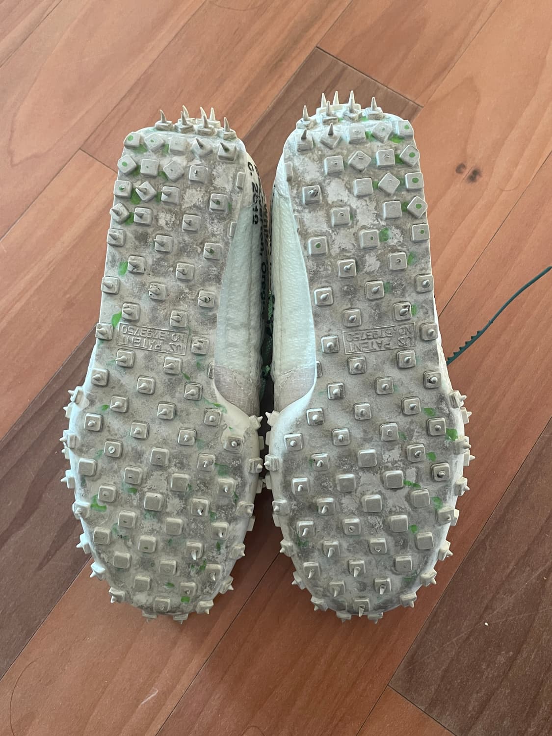 나이키 오프화이트 와플레이서 흰초 255사이즈 판매합니다 상품이미지3