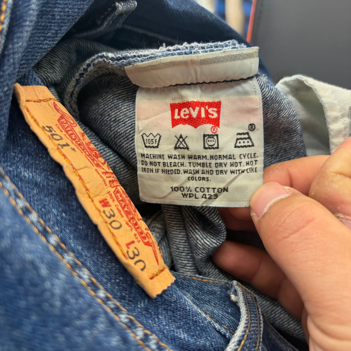 00s 리바이스 501 스트레이트 데님 (30) 상품이미지8