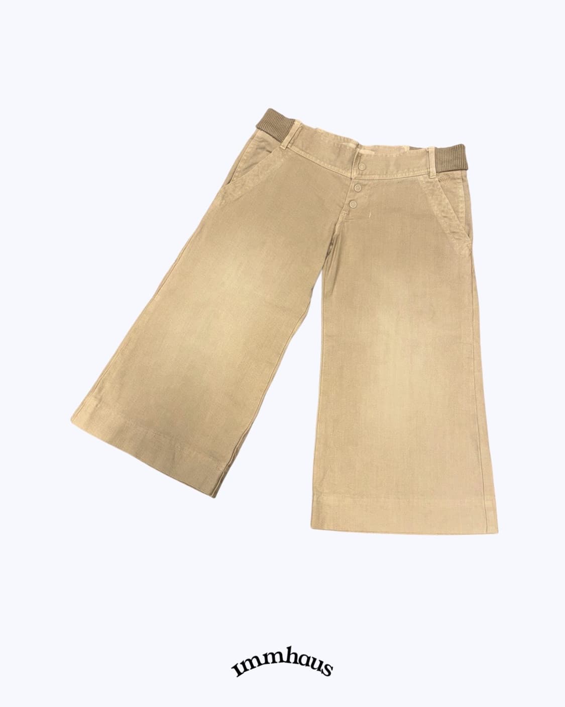 Sand wide crop pants 상품이미지1