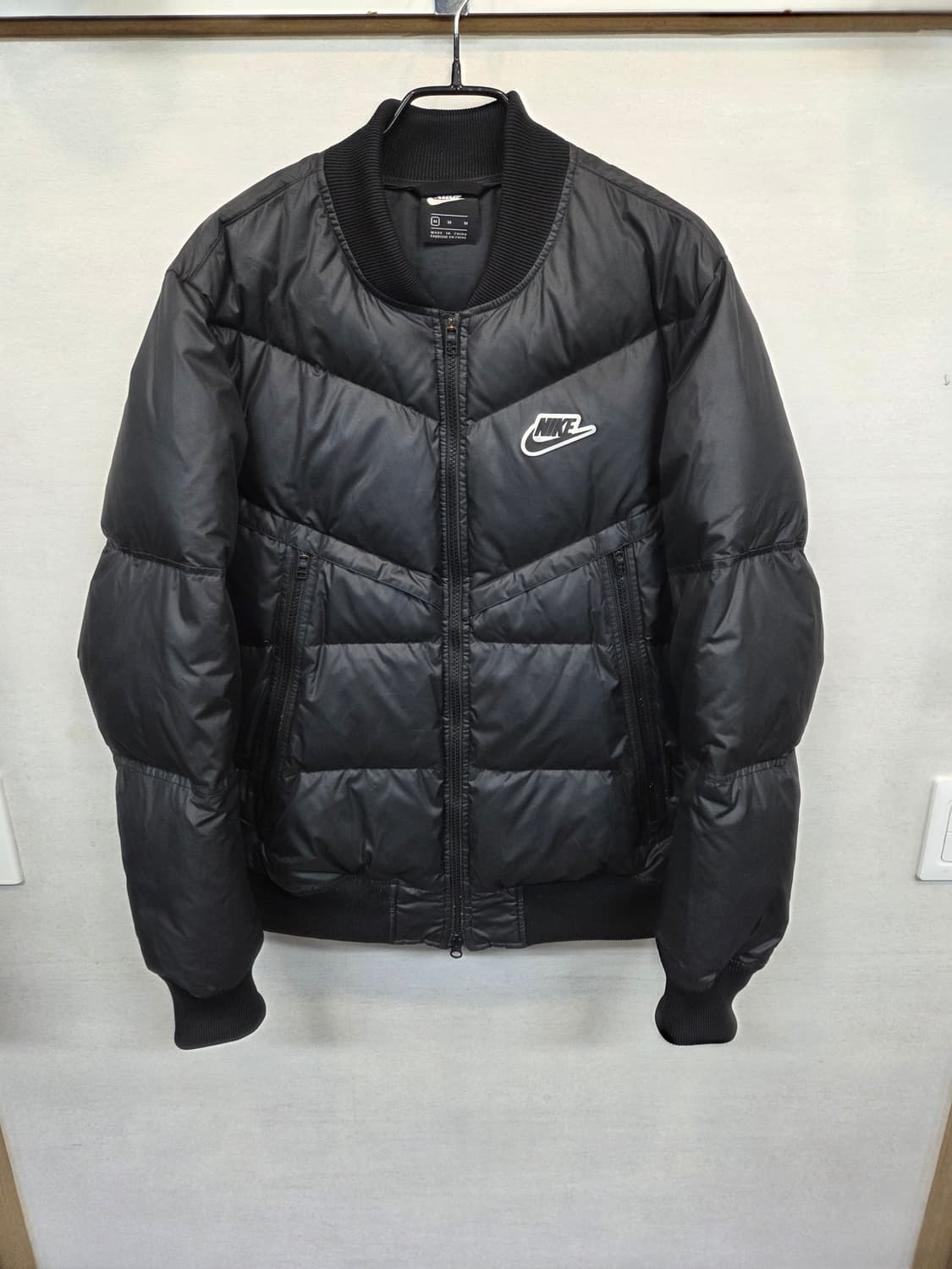 나이키 nsw 다운필 봄버 패딩 투웨이 자켓 m 상품이미지1
