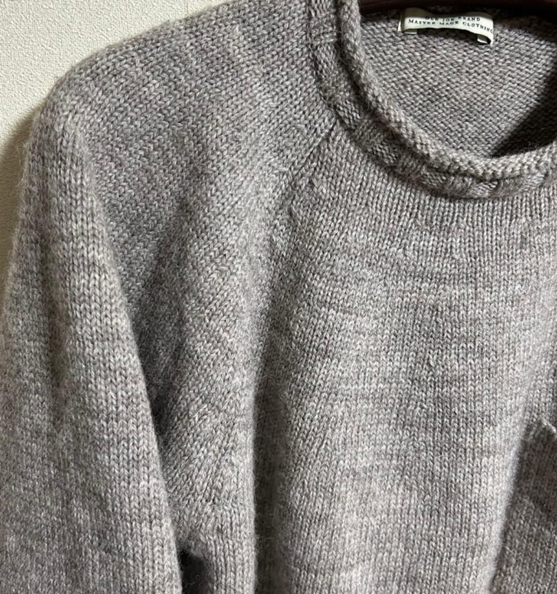 [40] 올드조 / 22FW 트위디 얀 롤넥 스웨터 / 밍크 상품이미지5