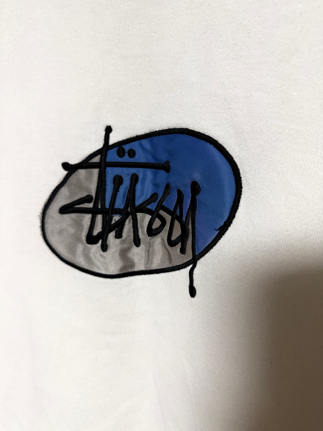 스투시 90s 올드스쿨 시그니처 자수 로고 스웻셔츠 상품이미지4