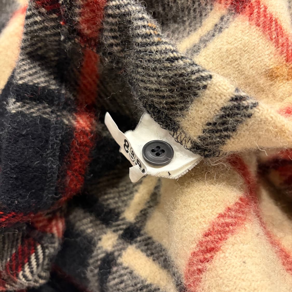 [95] 90s 폴로 랄프로렌 빈티지 울 체크 셔츠 자켓 D903 상품이미지8