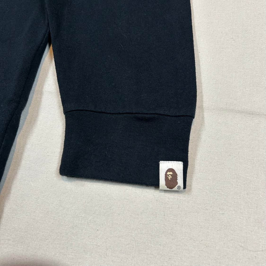 M) 베이프 샤크 롱 슬리브 긴팔 티셔츠 상품이미지4