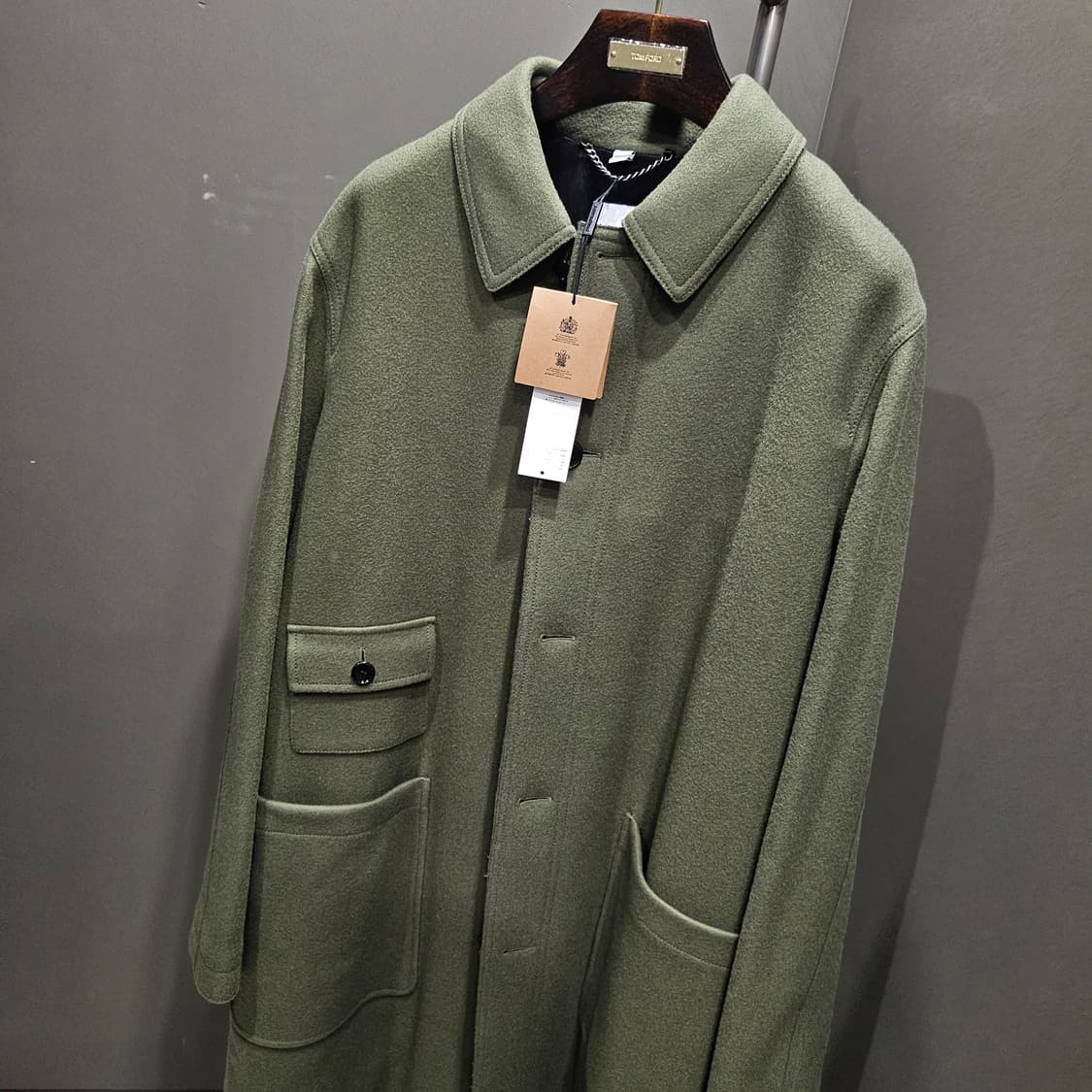 버버리 밀리터리 포켓 발마칸 코트 상품이미지2