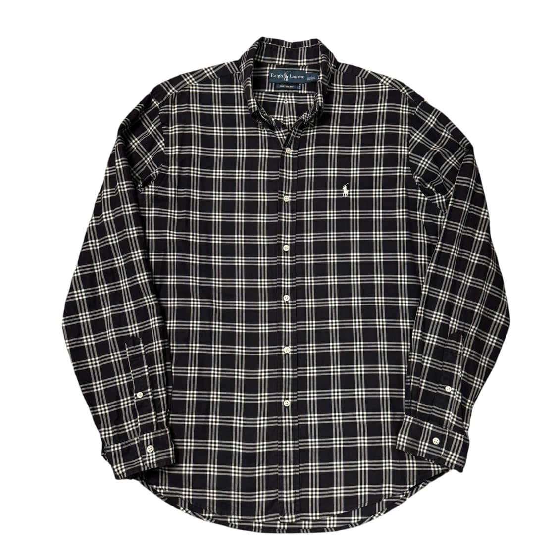 폴로 랄프로렌 커스텀 핏 타탄 체크 셔츠  상품이미지1