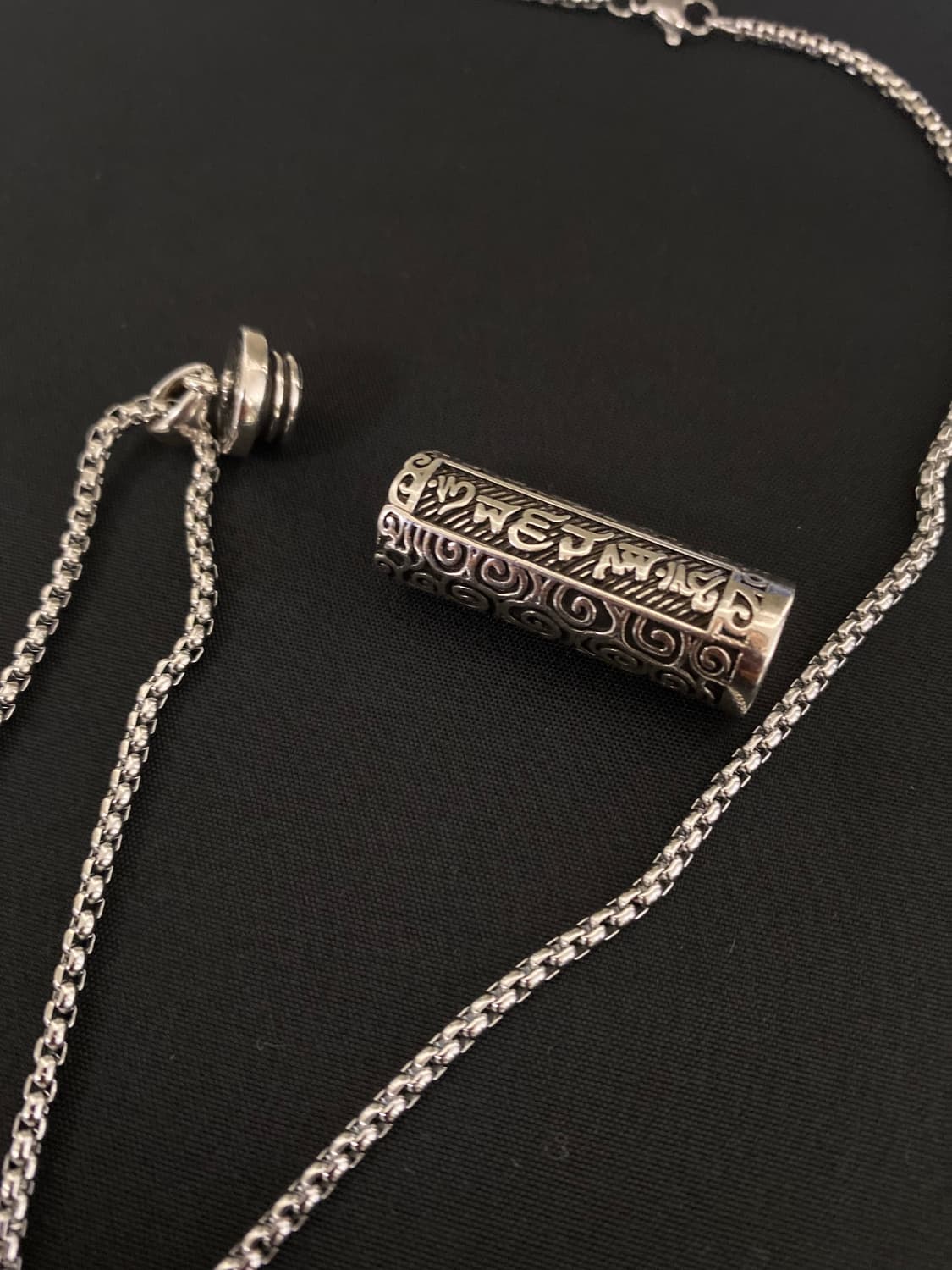 육자진언 실린더 팬던트 목걸이 상품이미지3