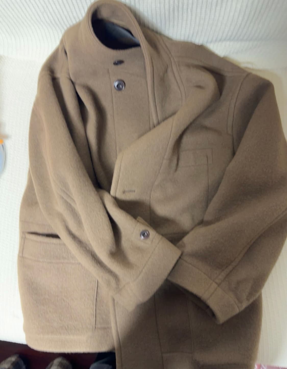 [48] 르메르 더플 울 박시 코트 브라운 상품이미지4