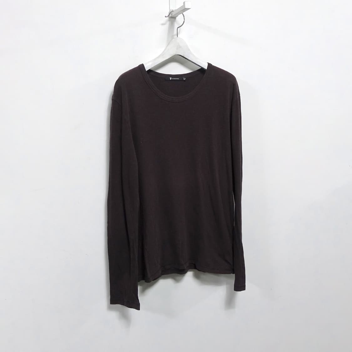 [S] ALEXANDERWANG 알렉산더왕 와인 레이어드 가먼트 롱슬리브 상품이미지3