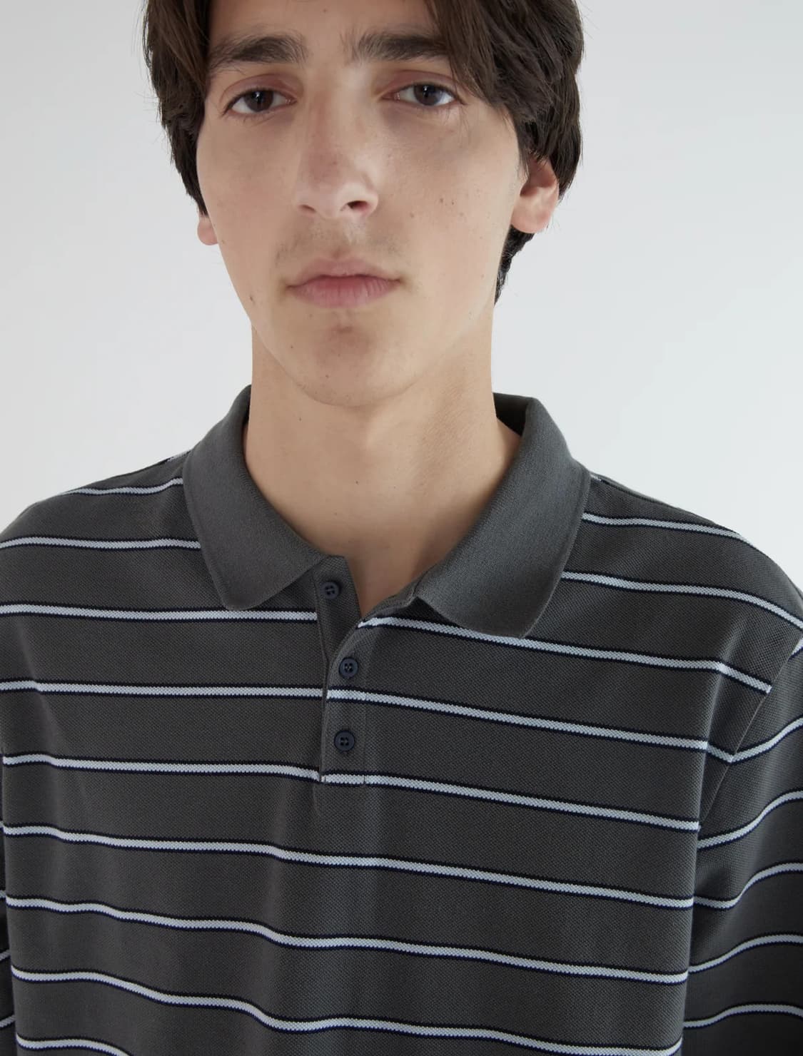 (M,L,XL) 팔로마울 no.2687 COTY 스트라이프 폴로셔츠 상품이미지3