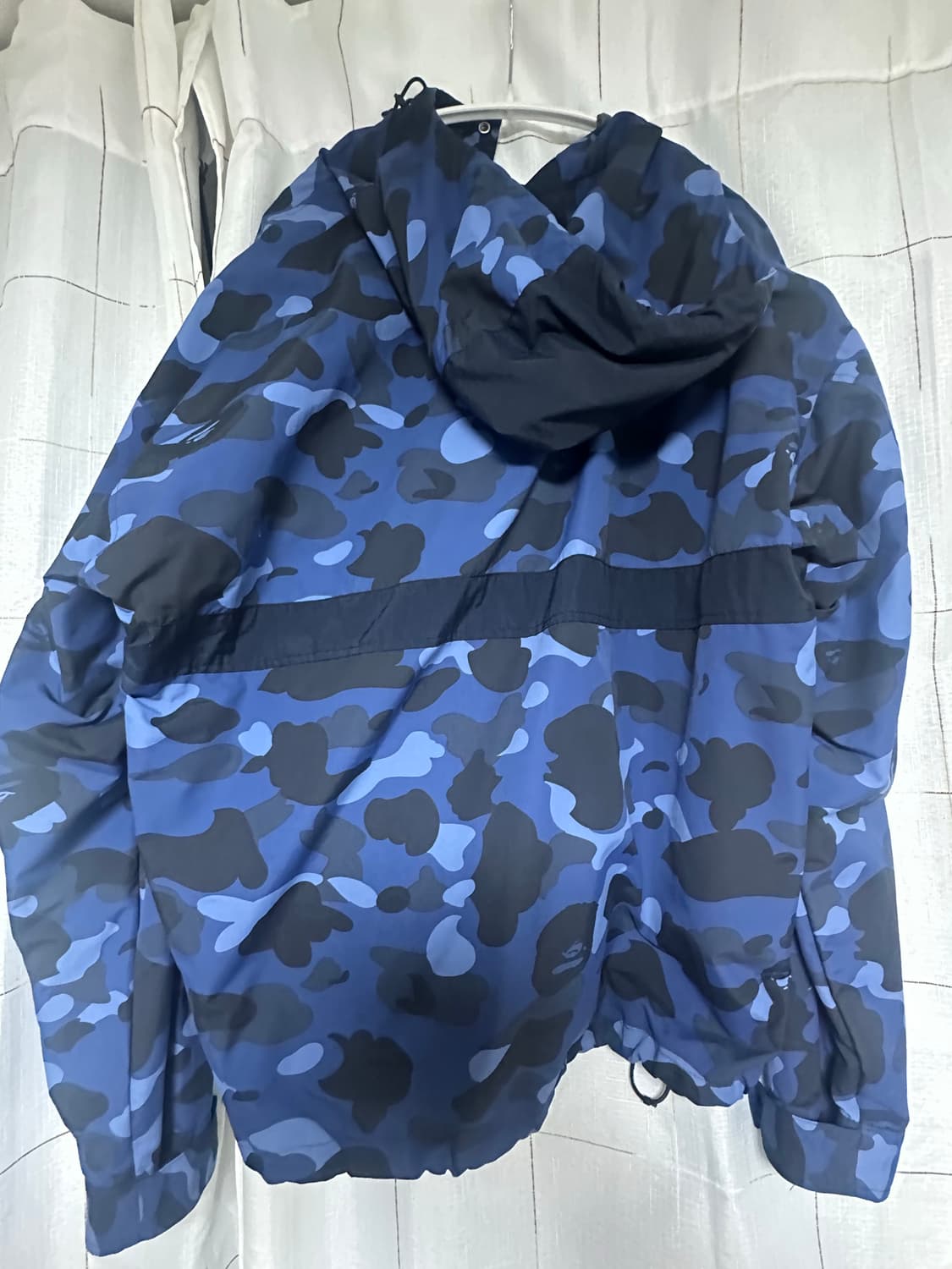 베이프 컬러 카모 후디 자켓 XL 상품이미지3