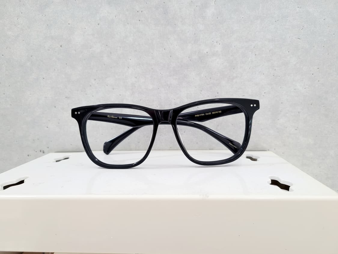 폴휴먼 안경 블랙PHS-1176A (체인지 변색렌즈 포함) 상품이미지6