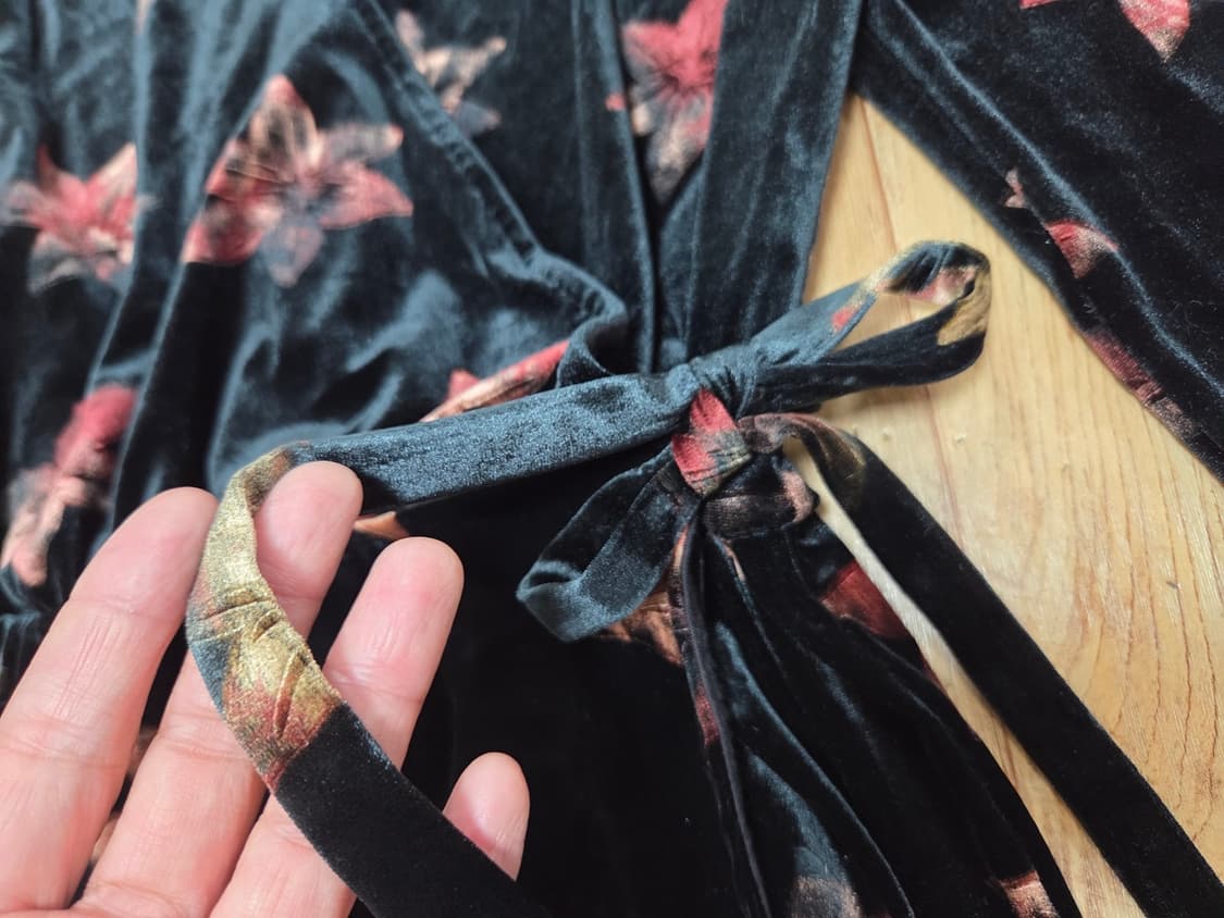 앤아더스토리즈(& Other Stories) 플로럴 벨로아 랩원피스 55 상품이미지7