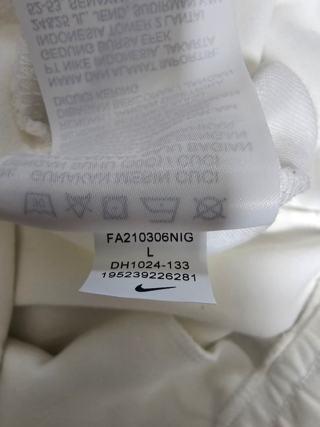 나이키 스우시 테크플리스 조거팬츠 L 상품이미지7