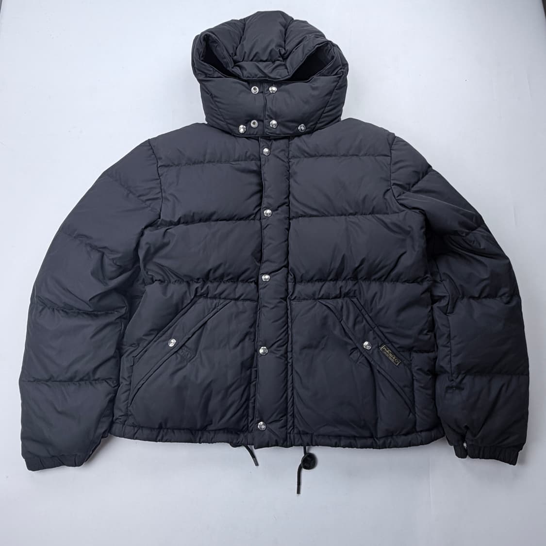 폴로 랄프로렌 블랙 덕다운 후드패딩 상품이미지1