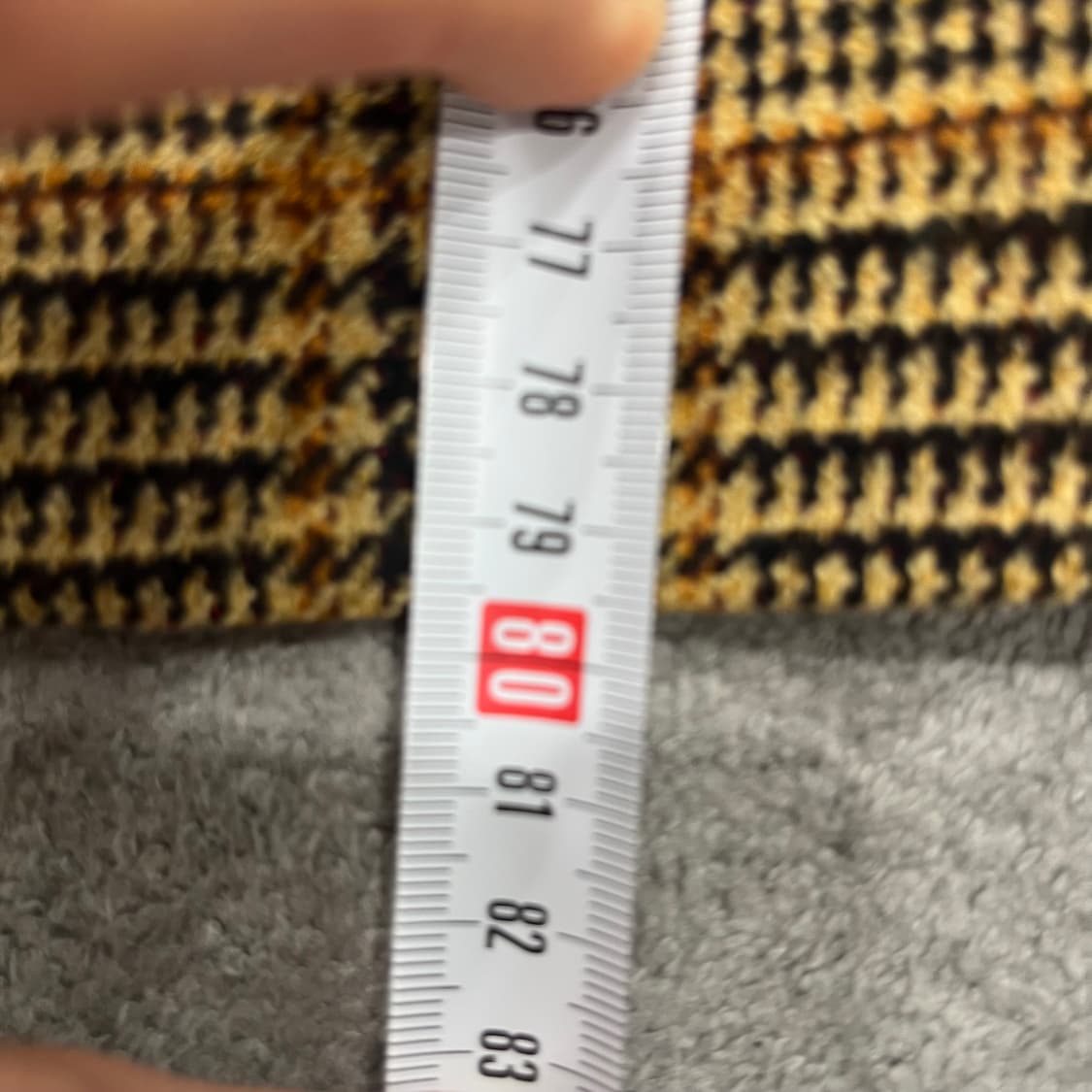 85R 지방시 캐시미어 울 체크 블레이저 상품이미지9